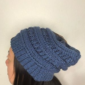 C.C Exclusives - Blue Knit Beanie